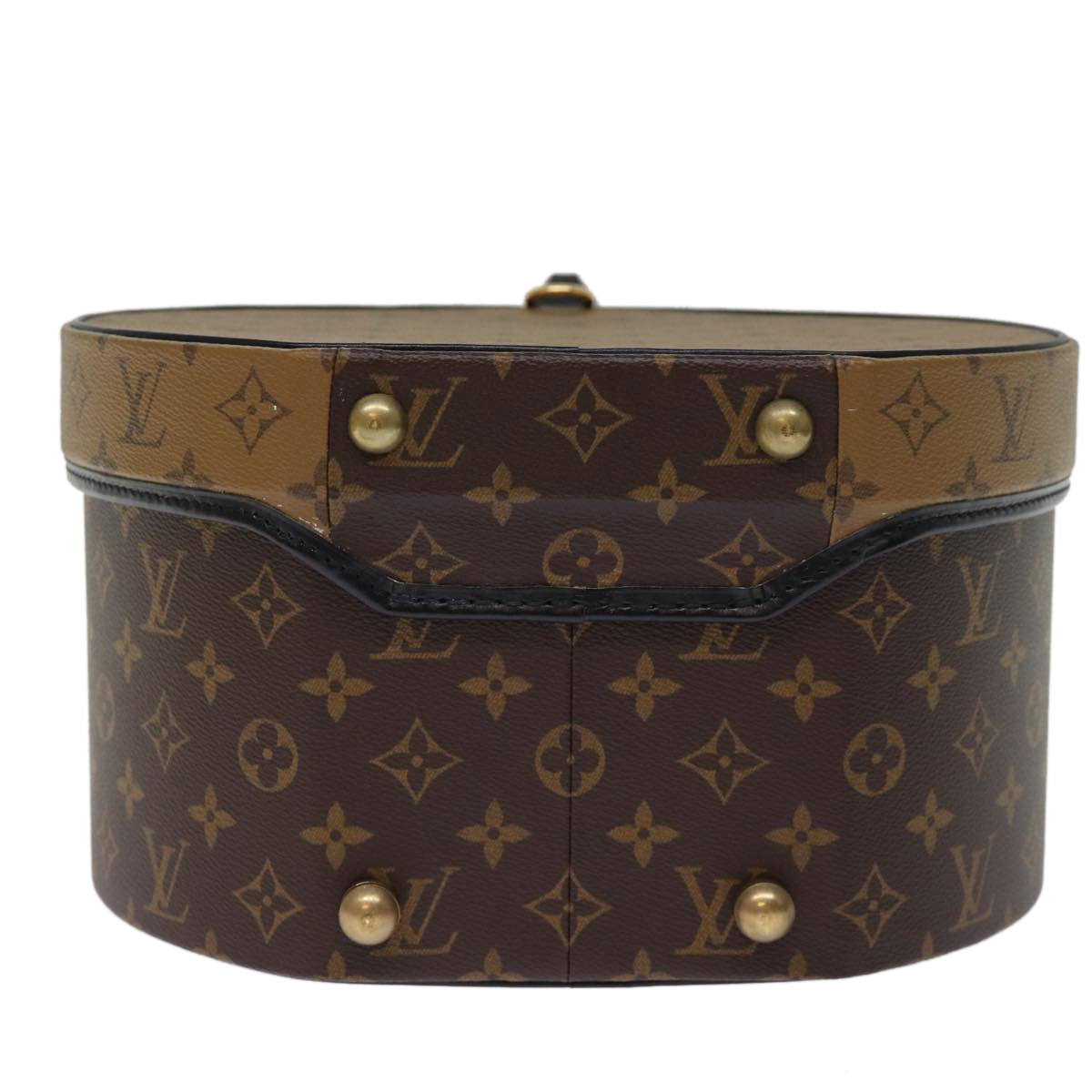 Louis Vuitton Brown Canvas Reverse