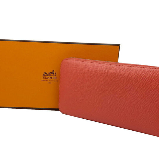Hermès Orange Leather Silk'in