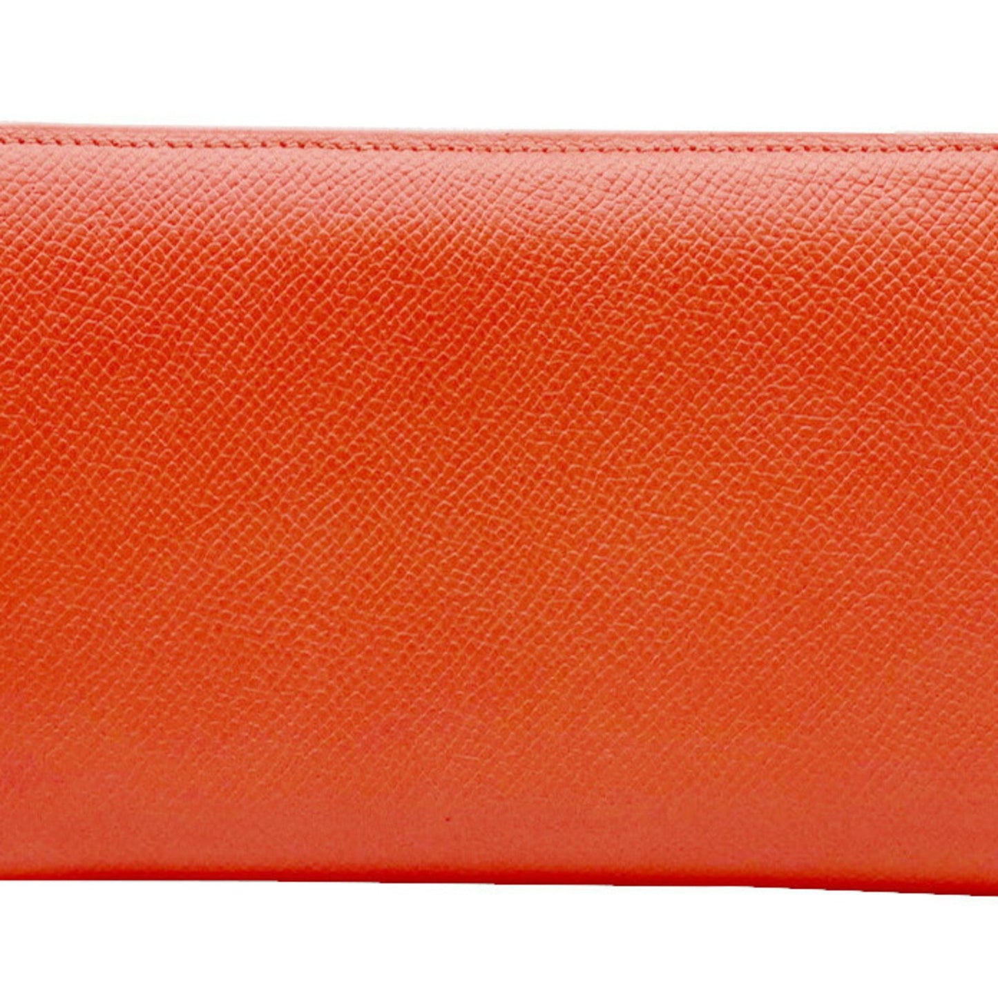 Hermès Orange Leather Silk'in