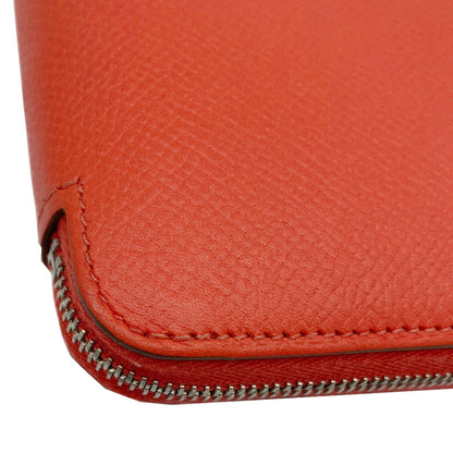 Hermès Orange Leather Silk'in