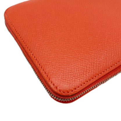 Hermès Orange Leather Silk'in