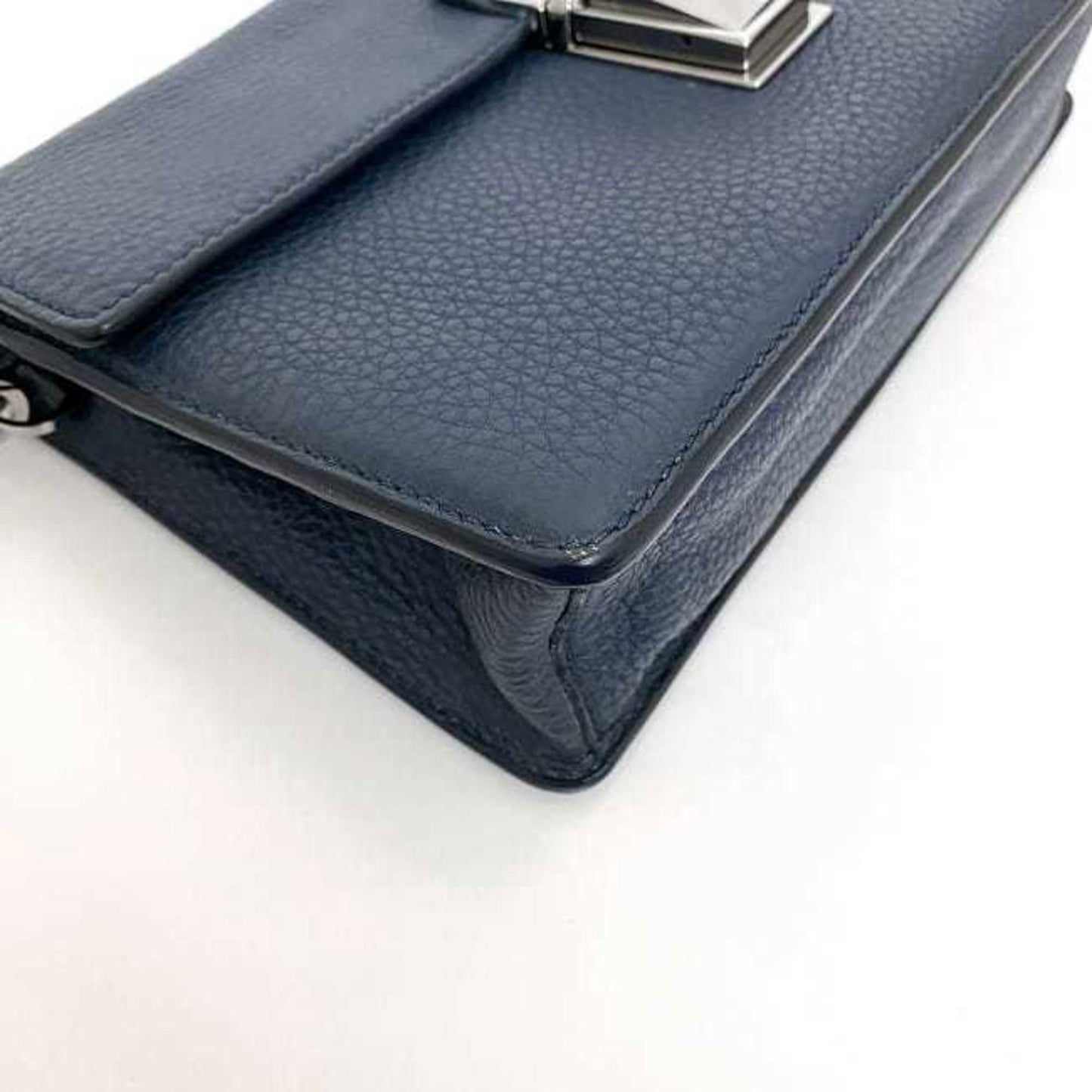 Prada Blue Leather Saffiano