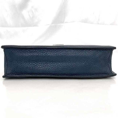 Prada Blue Leather Saffiano