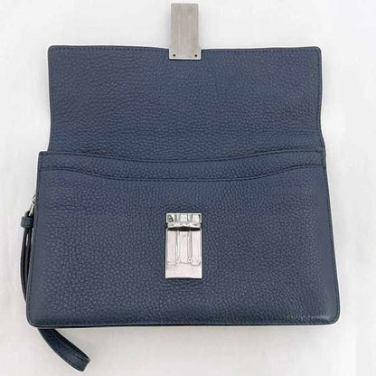 Prada Blue Leather Saffiano