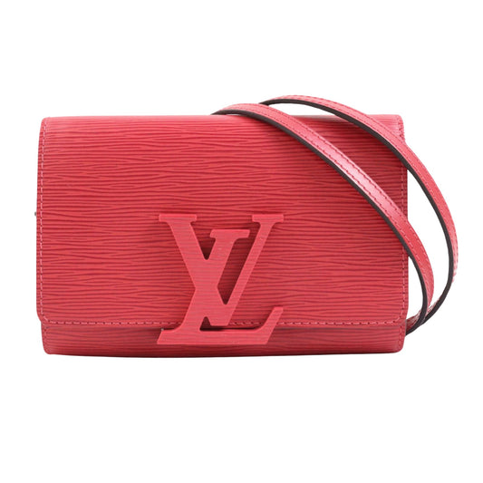 Louis Vuitton Pink Leather Louise
