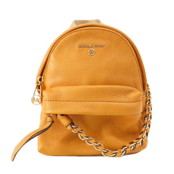 Fendi Yellow Canvas Sac À Dos