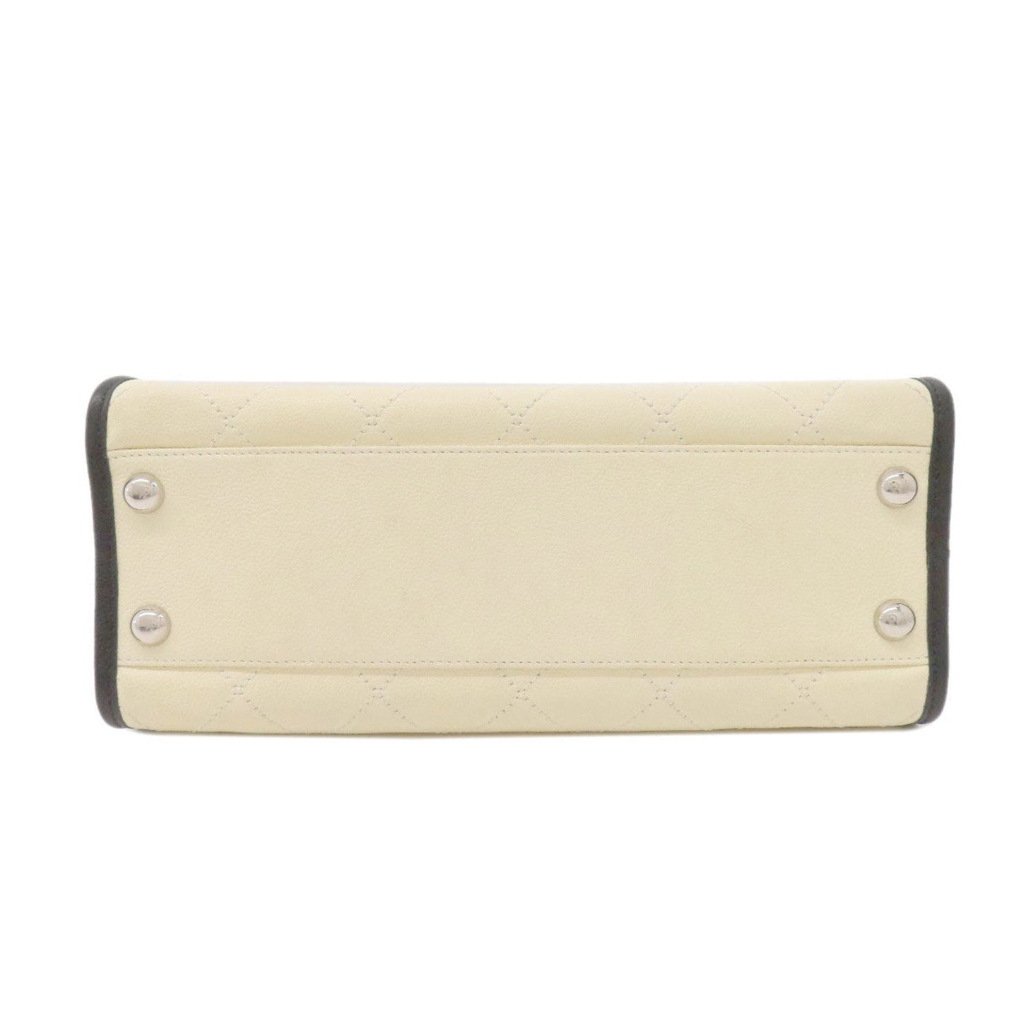 Chanel Black Leather Logo Cc