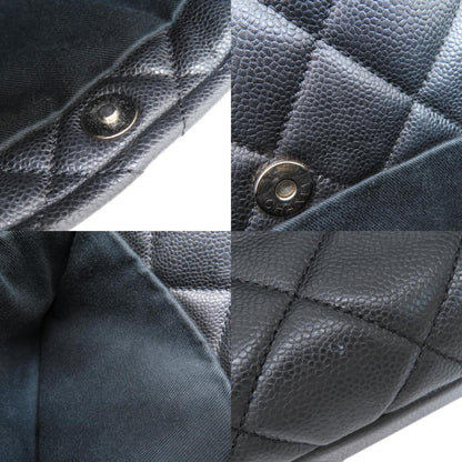 Chanel Black Leather Bowling