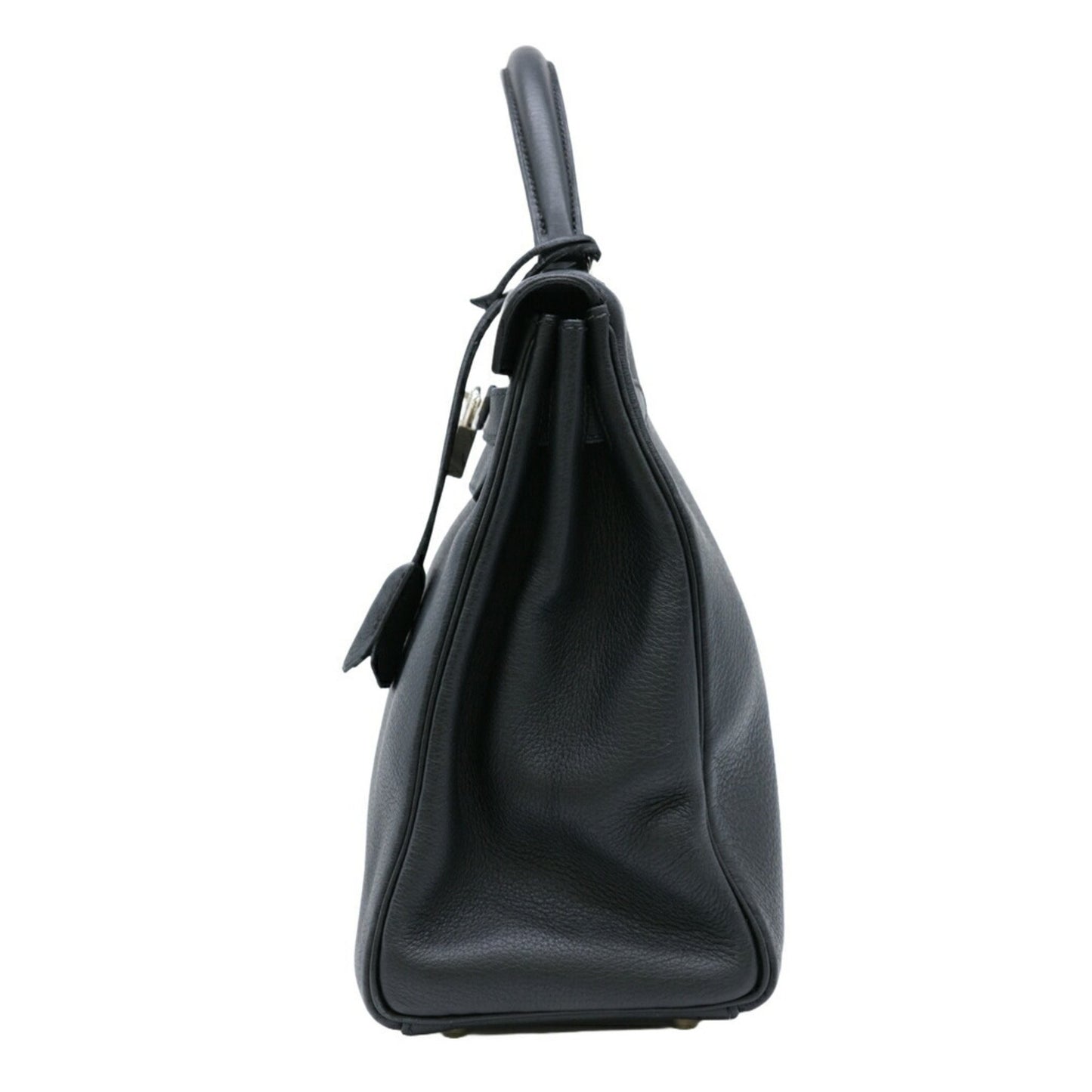 Hermès Black Leather Kelly 32