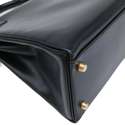 Hermès Black Leather Kelly 32