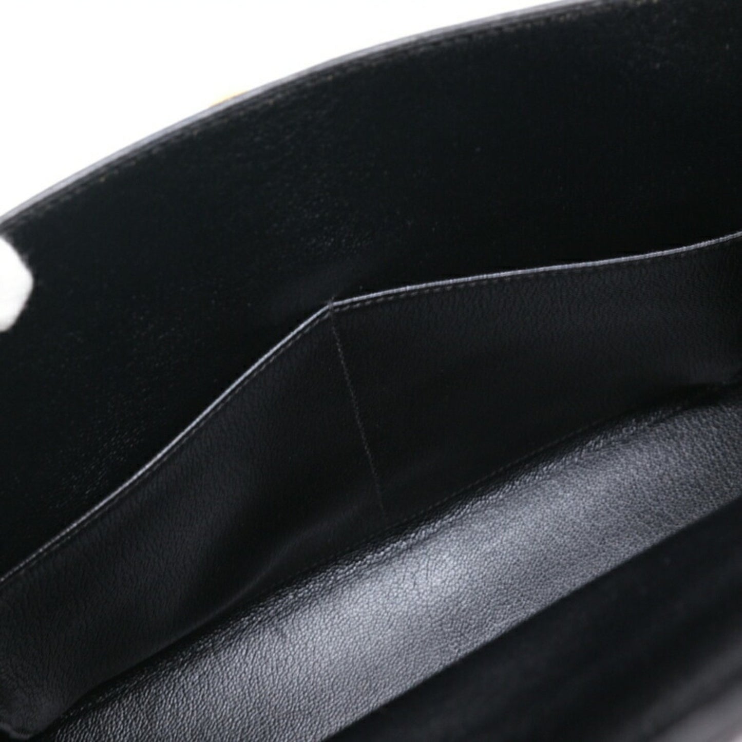 Hermès Black Leather Kelly 32
