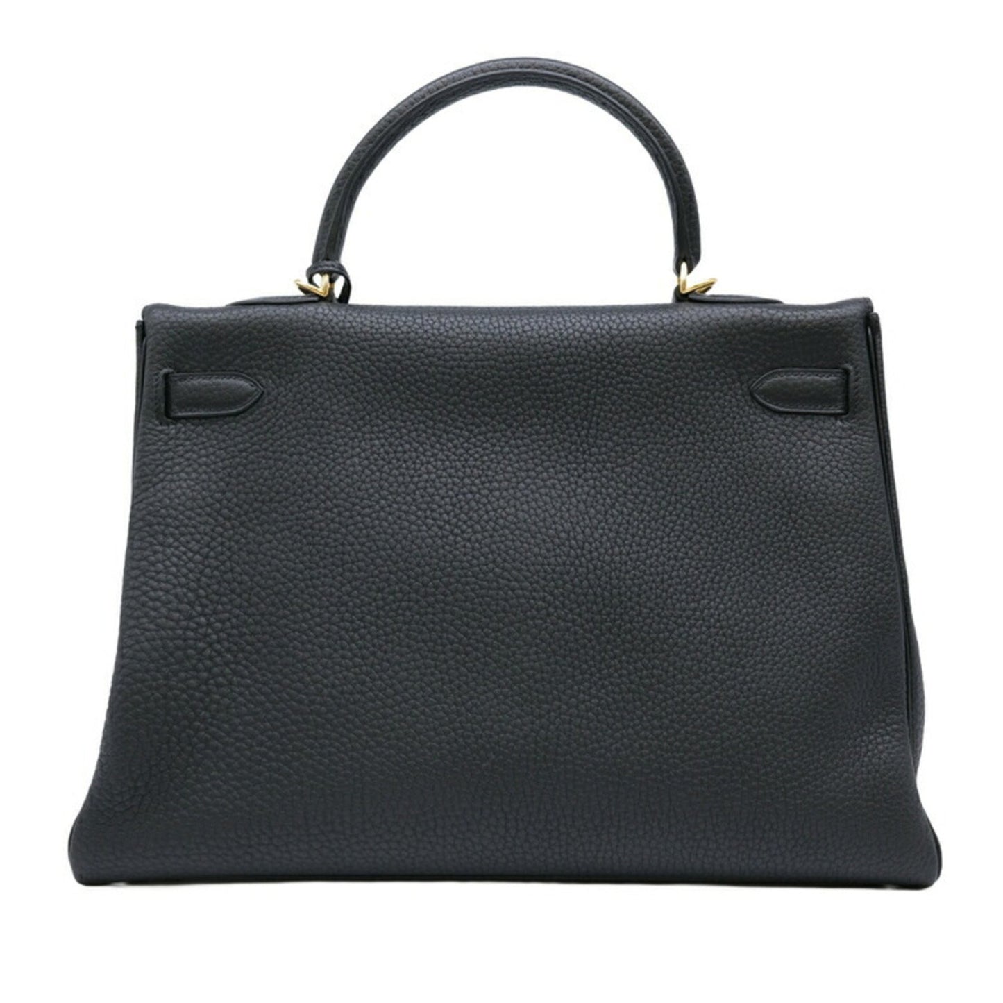Hermès Black Leather Kelly 35