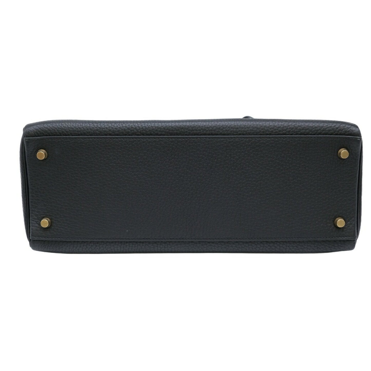 Hermès Black Leather Kelly 35