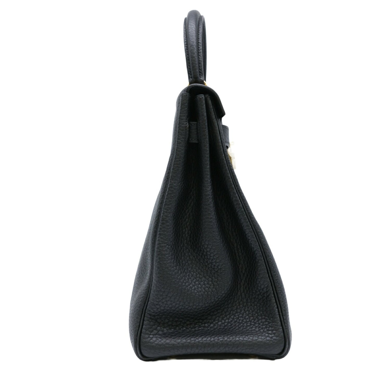 Hermès Black Leather Kelly 35