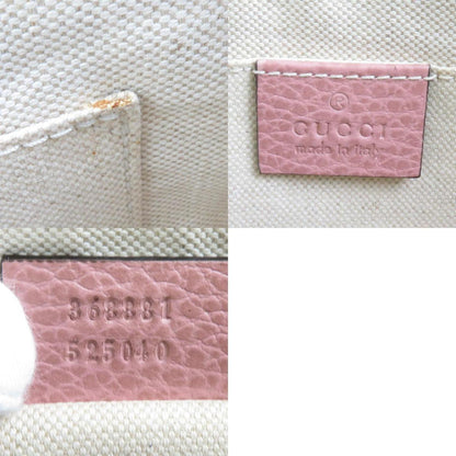 Gucci Pink Leather Swing