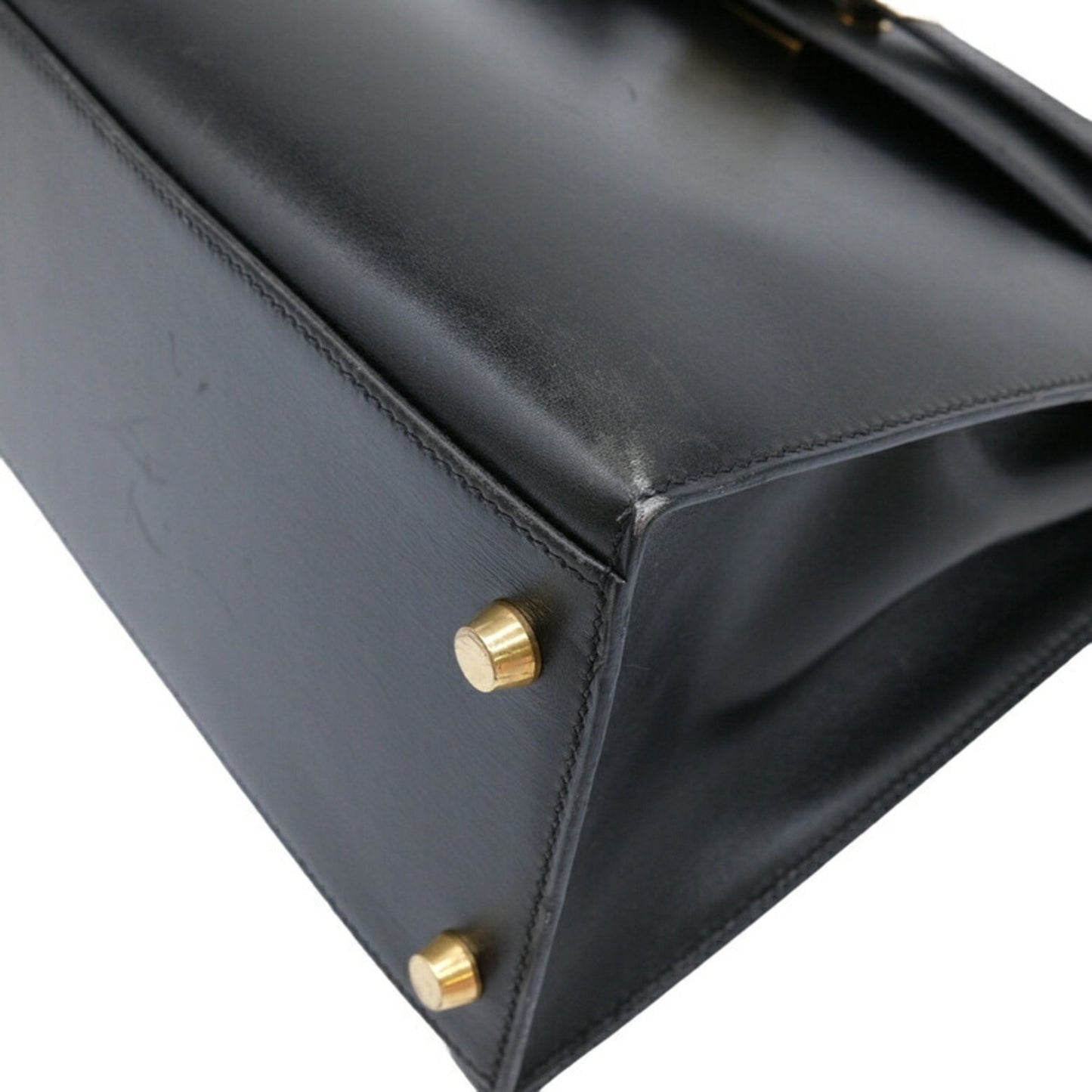 Hermès Black Calfskin Kelly 32