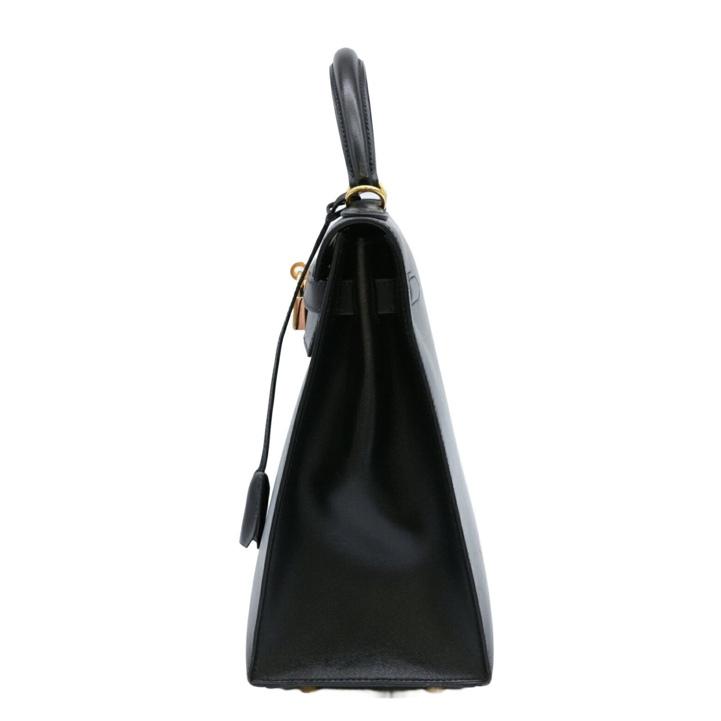 Hermès Black Calfskin Kelly 32