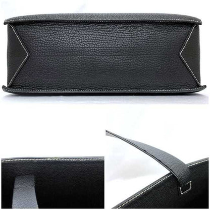 Hermès Black Leather --