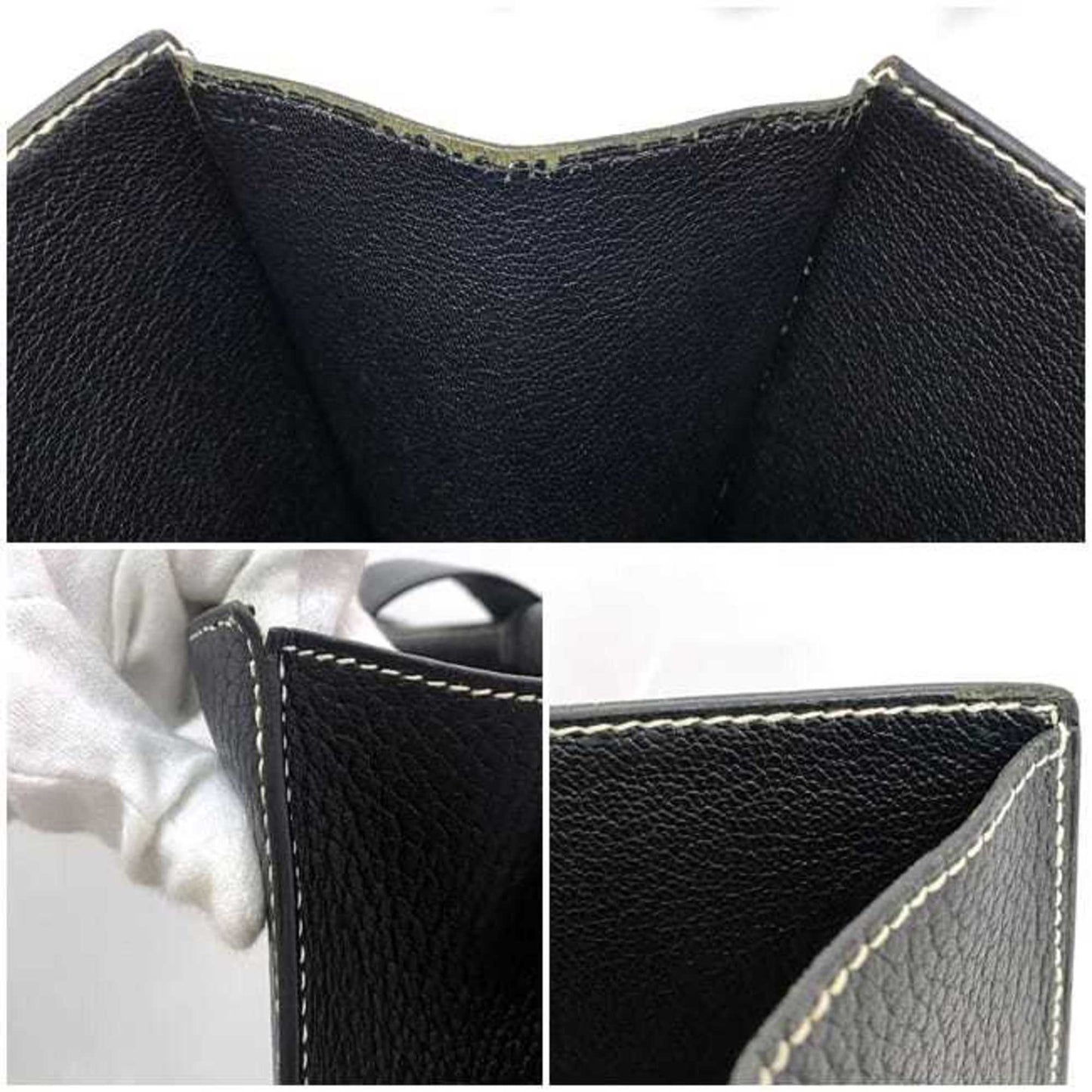 Hermès Black Leather --