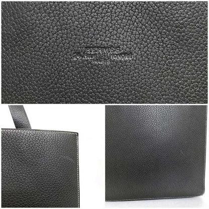 Hermès Black Leather --