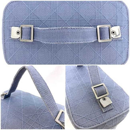 Dior Blue Canvas Vanity