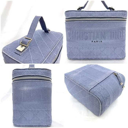 Dior Blue Canvas Vanity