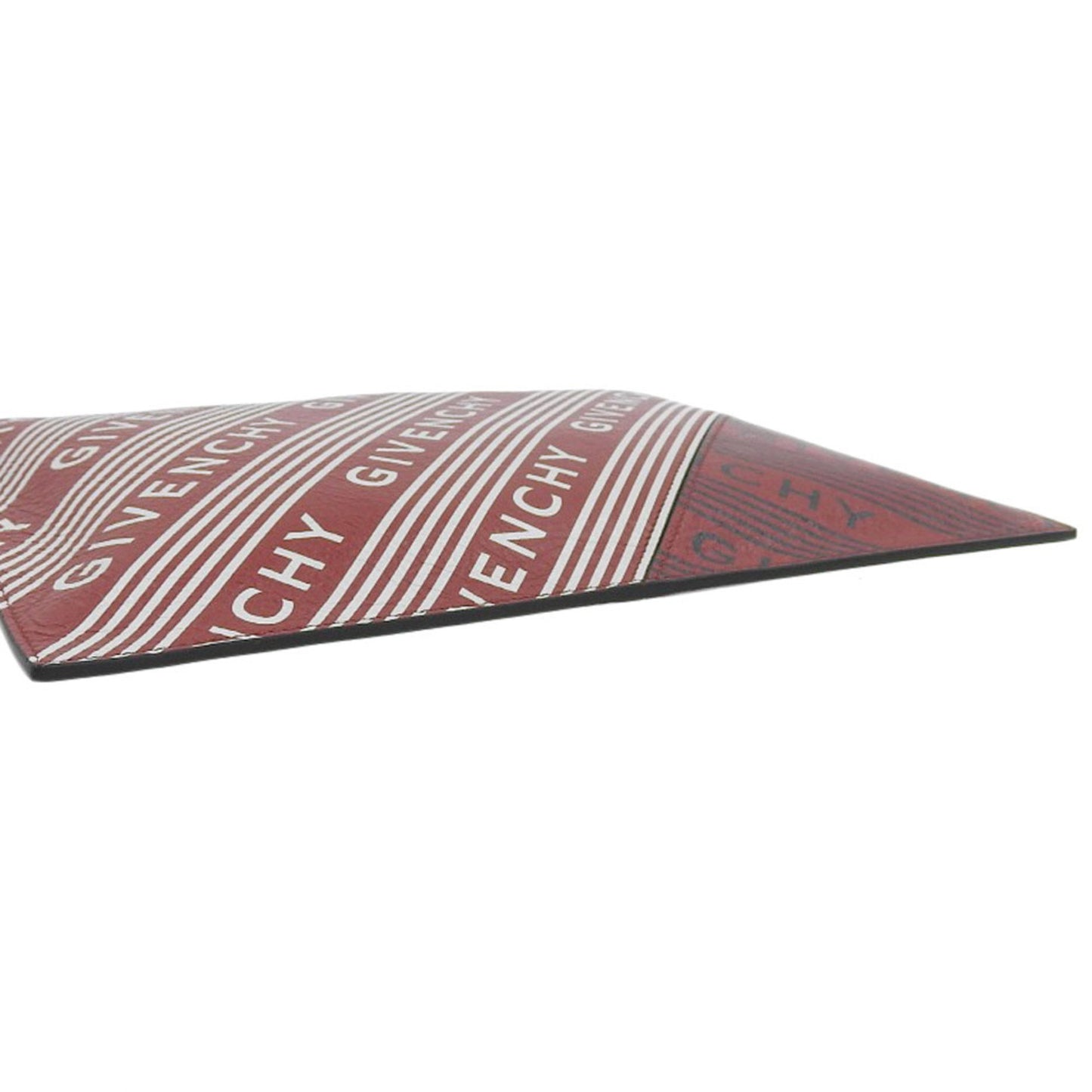 Givenchy Red Leather Clutch