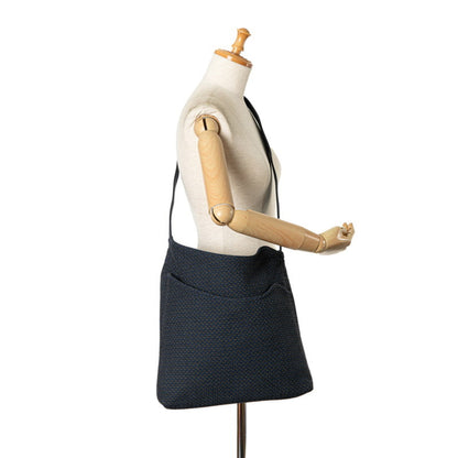 Hermès Blue Canvas Sac De Pansage