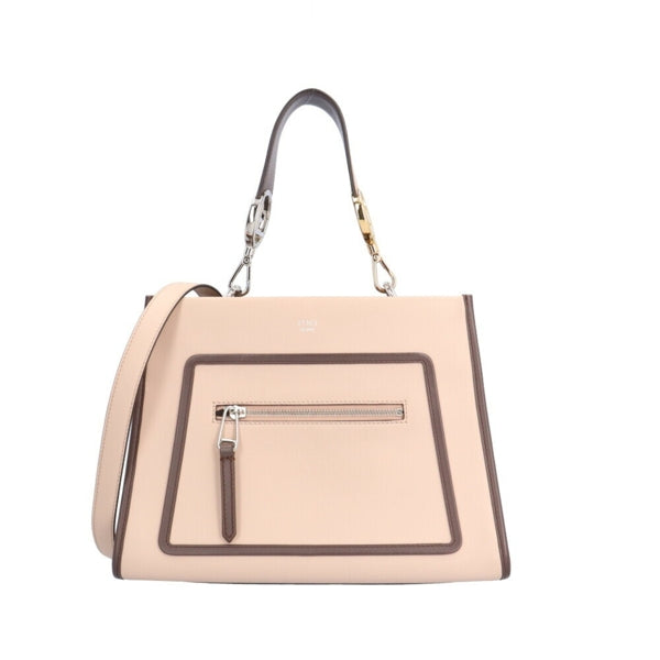 Valentino Garavani Brown Leather Rockstud
