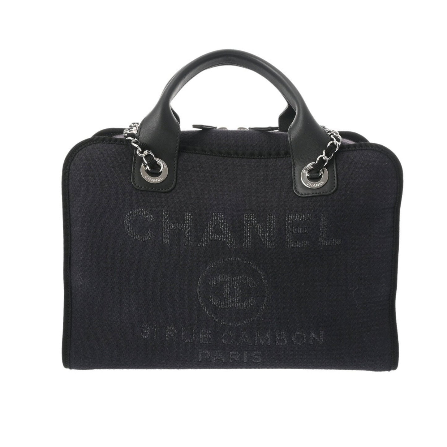 Chanel Blue Canvas Deauville