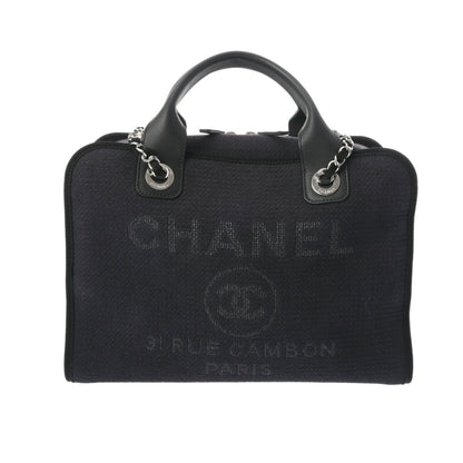 Chanel Blue Canvas Deauville