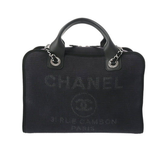 Chanel Blue Canvas Deauville