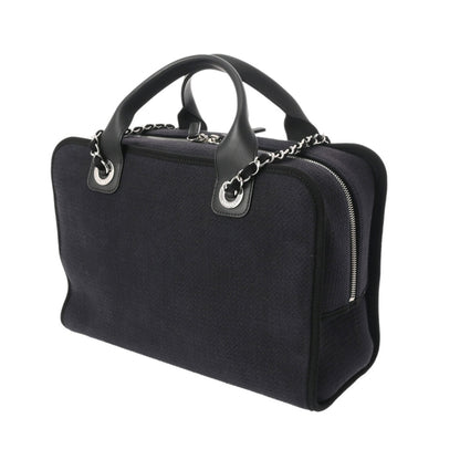 Chanel Blue Canvas Deauville