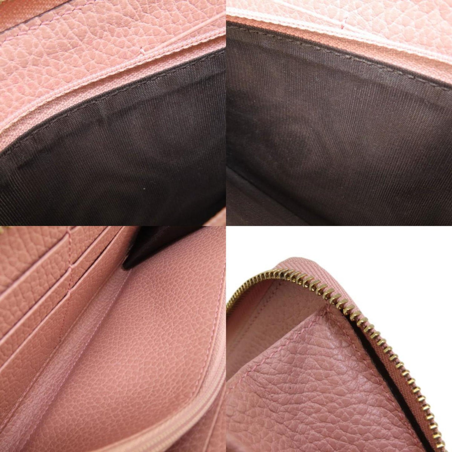 Gucci Pink Leather Interlocking G
