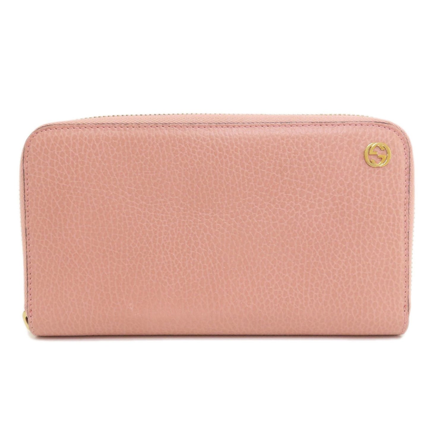 Gucci Pink Leather Interlocking G