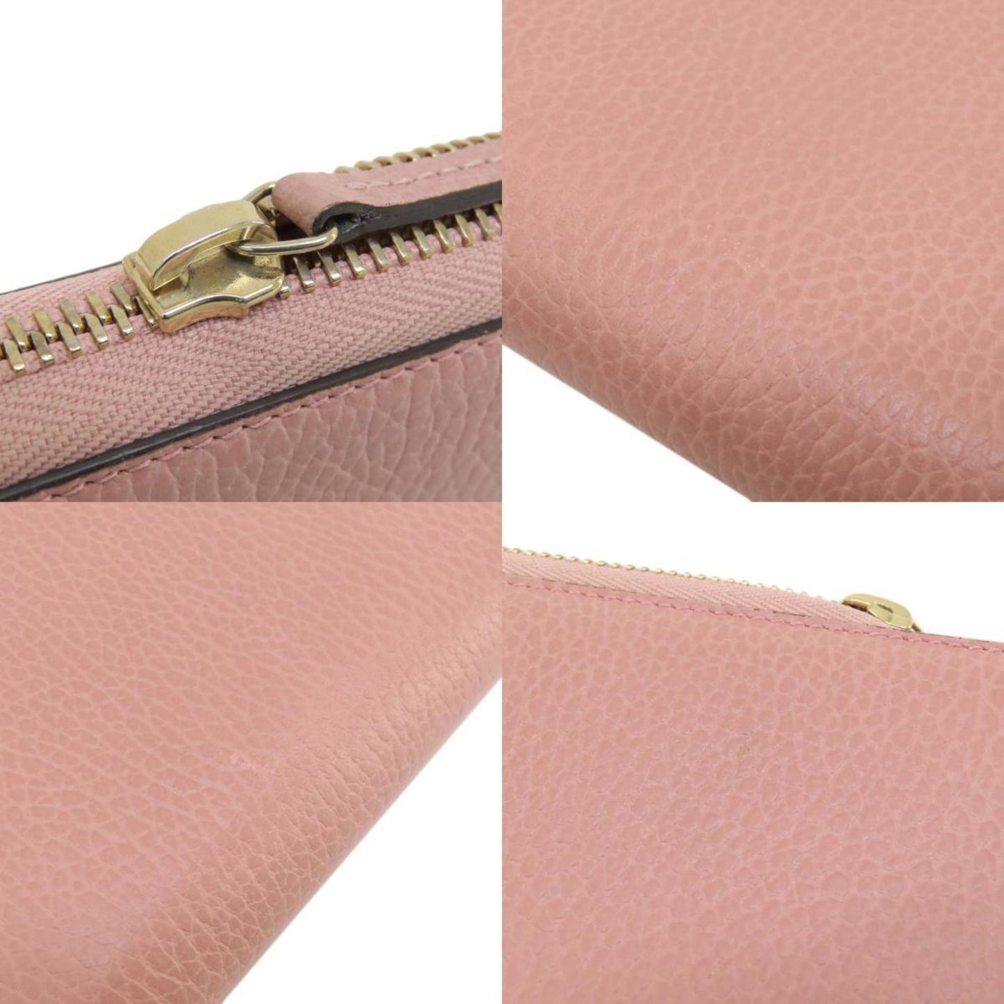 Gucci Pink Leather Interlocking G