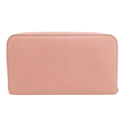 Gucci Pink Leather Interlocking G