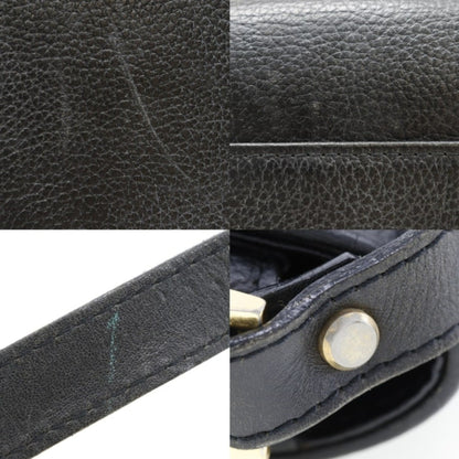 Burberry Black Leather -