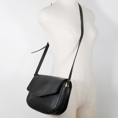Burberry Black Leather -