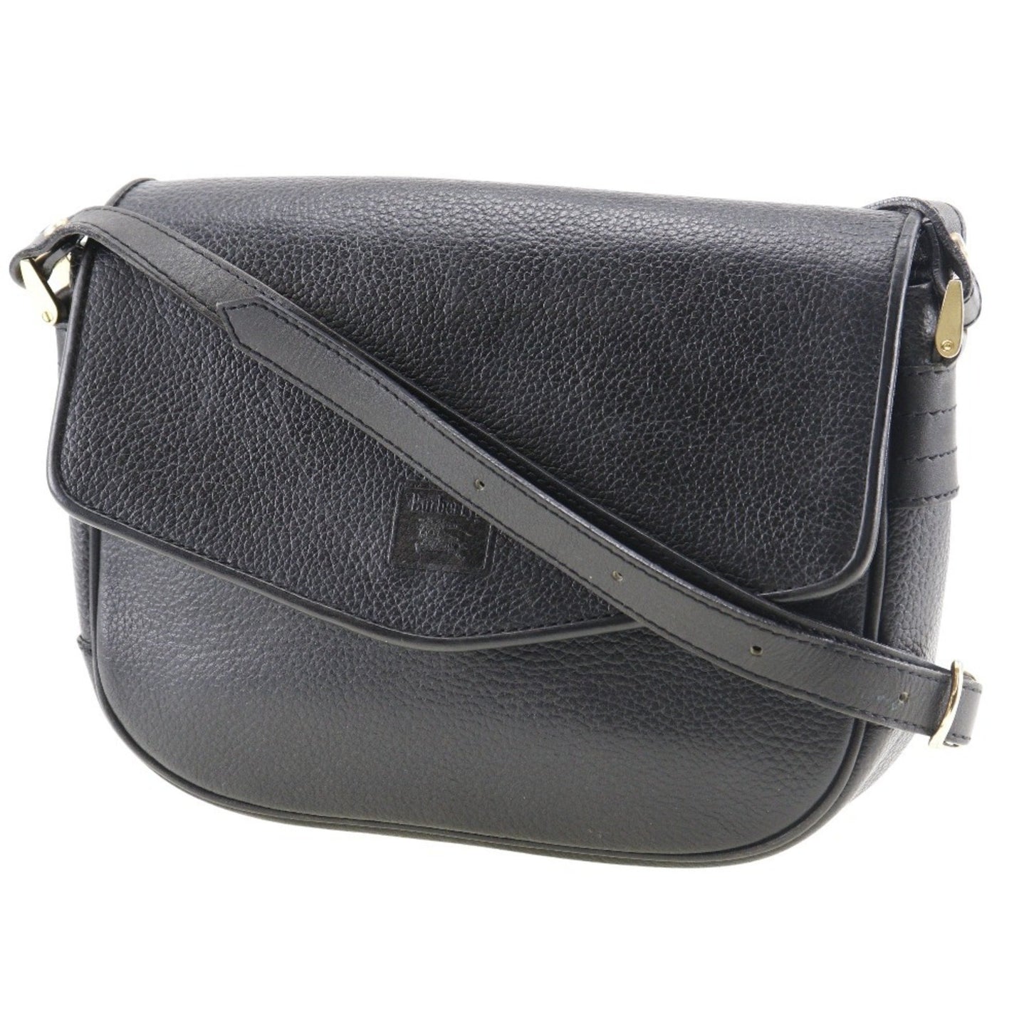 Burberry Black Leather -