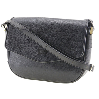 Burberry Black Leather -