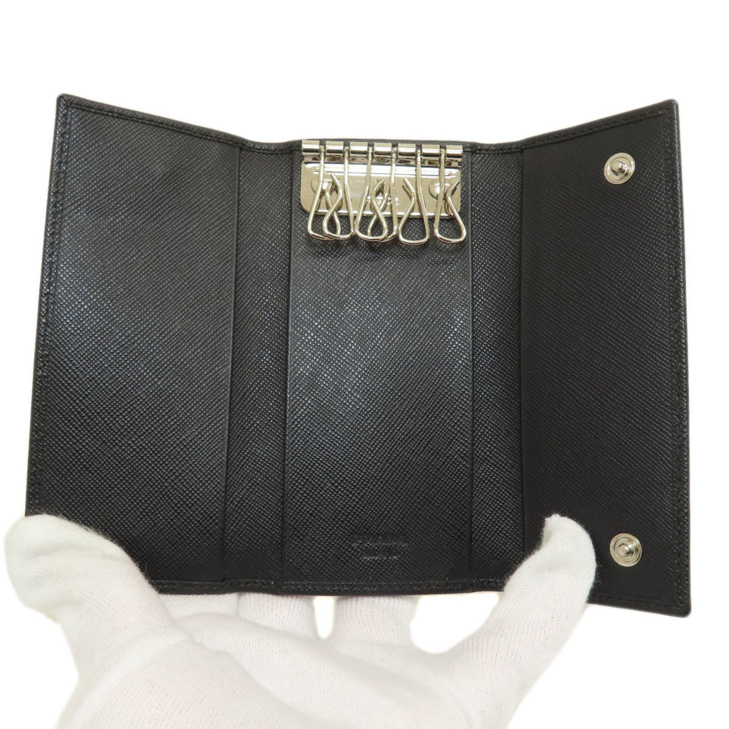 Prada Black Leather Saffiano