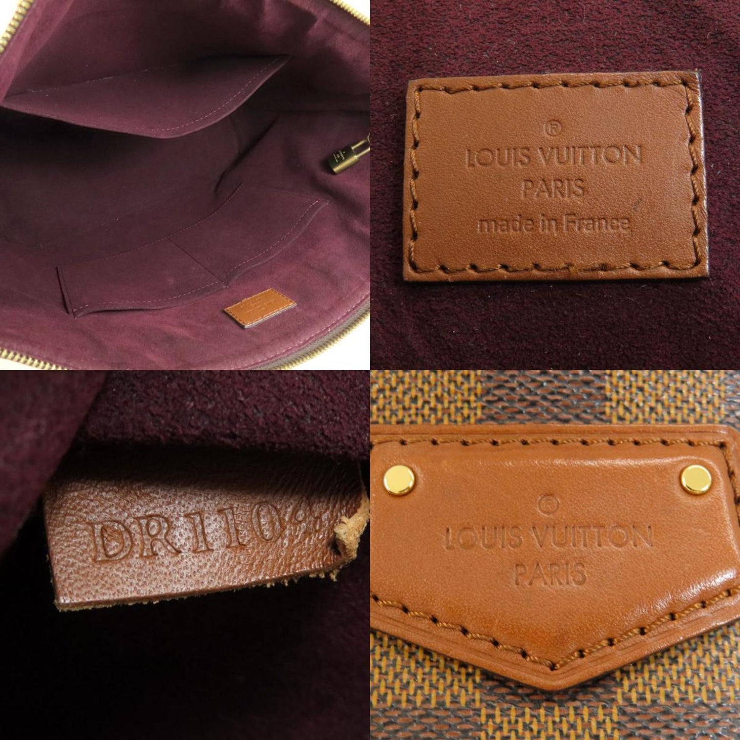 Louis Vuitton Brown Canvas Belmont