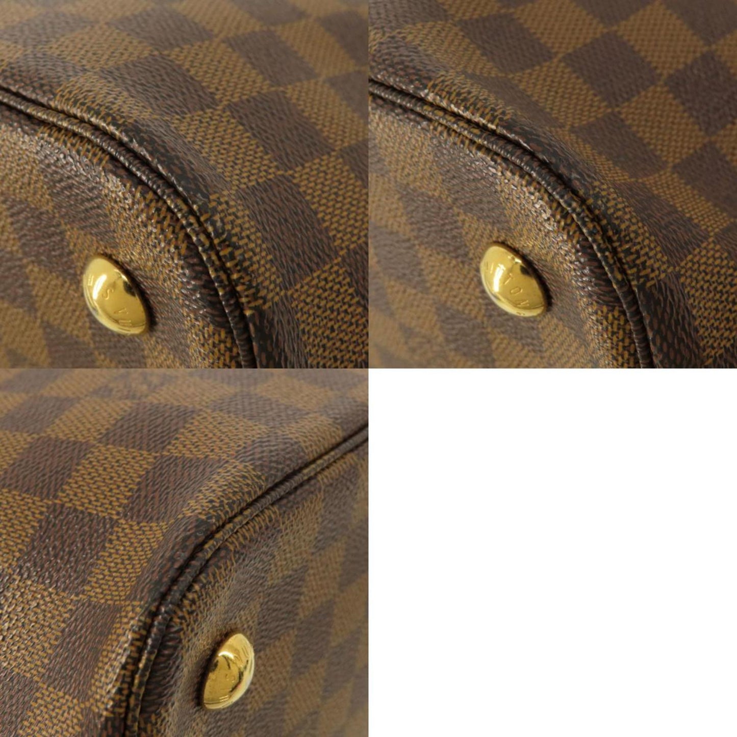 Louis Vuitton Brown Canvas Belmont