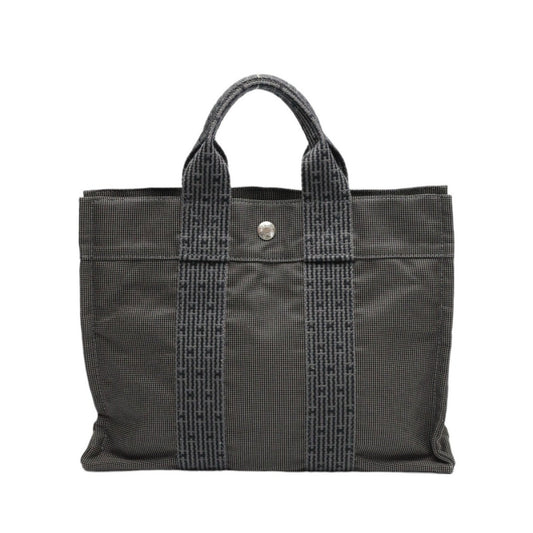 Hermès Gray Canvas Herline