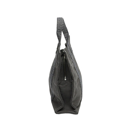 Hermès Gray Canvas Herline