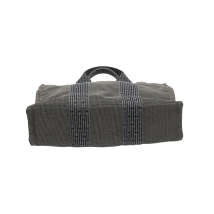 Hermès Gray Canvas Herline