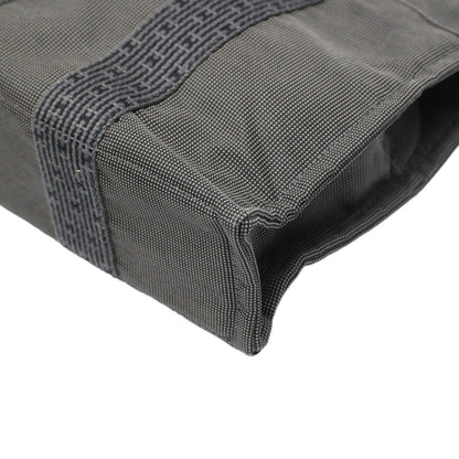 Hermès Gray Canvas Herline