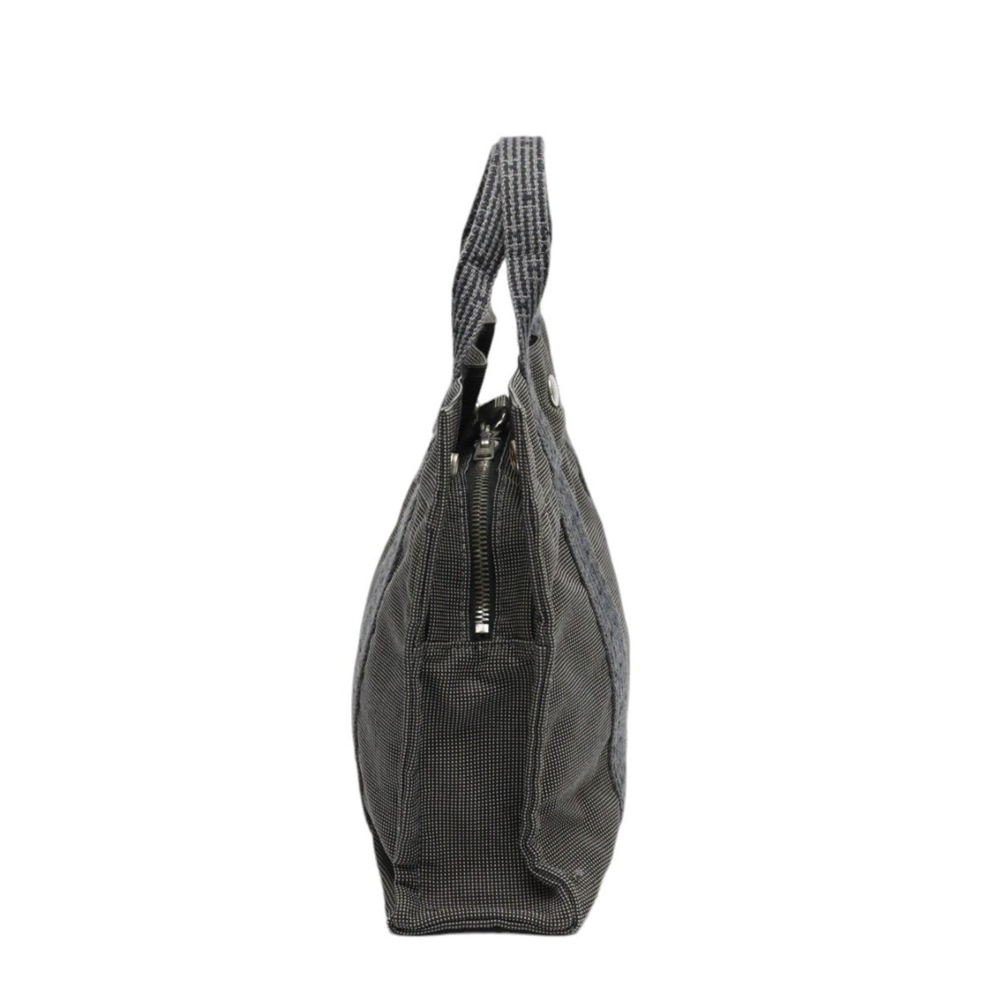 Hermès Gray Canvas Herline