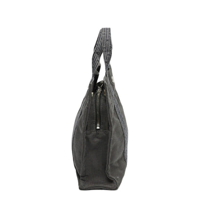 Hermès Gray Canvas Herline